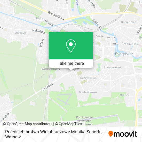 Przedsiębiorstwo Wielobranżowe Monika Scheffs map