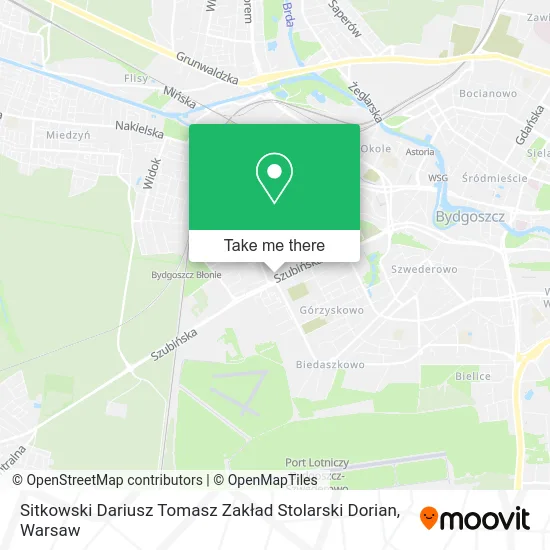 Sitkowski Dariusz Tomasz Zakład Stolarski Dorian map