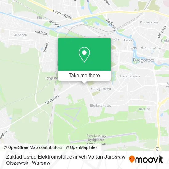 Zakład Usług Elektroinstalacyjnych Voltan Jarosław Olszewski map