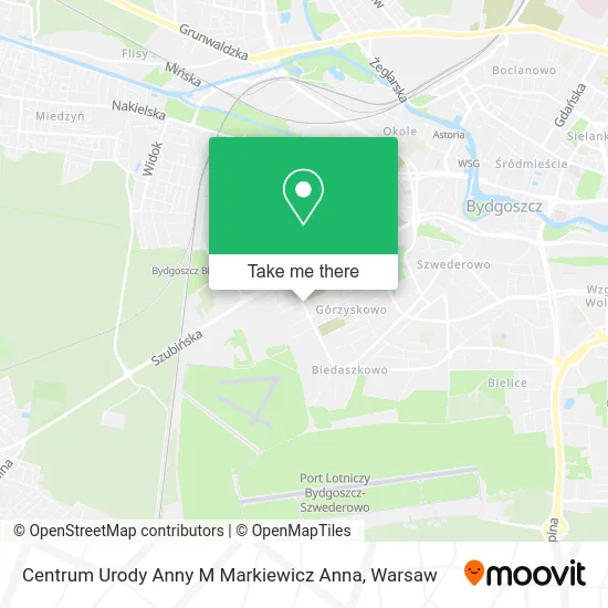 Карта Centrum Urody Anny M Markiewicz Anna