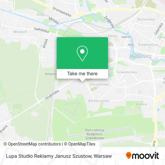 Lupa Studio Reklamy Janusz Szustow map