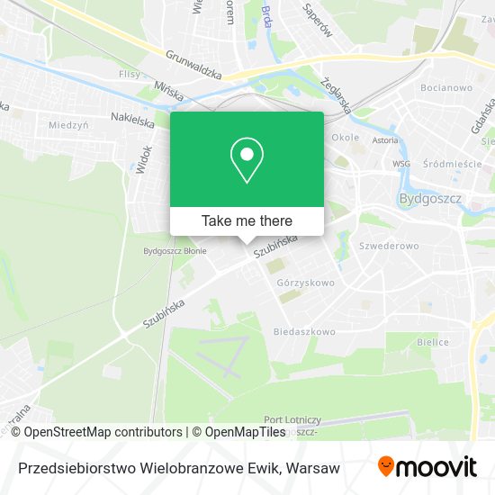 Przedsiebiorstwo Wielobranzowe Ewik map