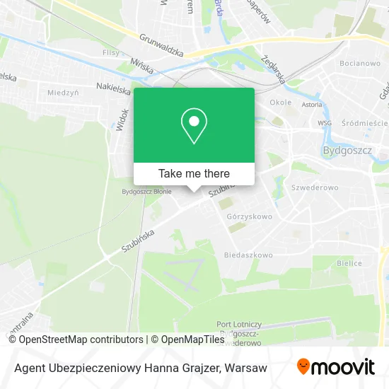 Agent Ubezpieczeniowy Hanna Grajzer map