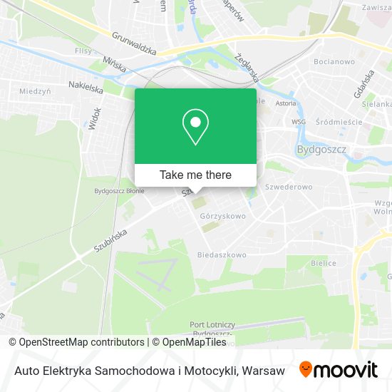 Карта Auto Elektryka Samochodowa i Motocykli