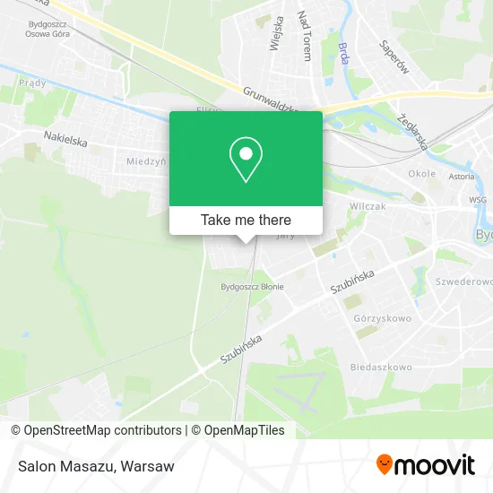 Salon Masazu map