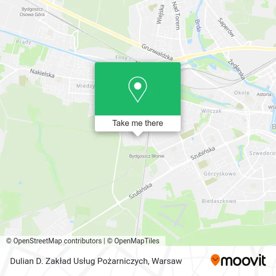 Dulian D. Zakład Usług Pożarniczych map