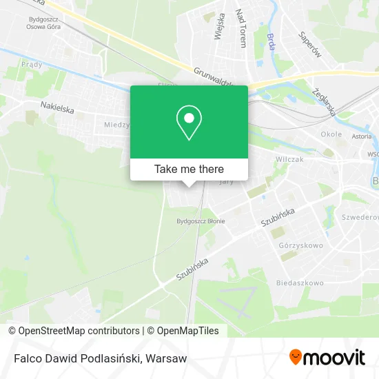 Falco Dawid Podlasiński map