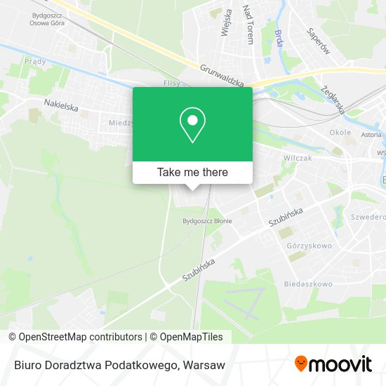 Biuro Doradztwa Podatkowego map