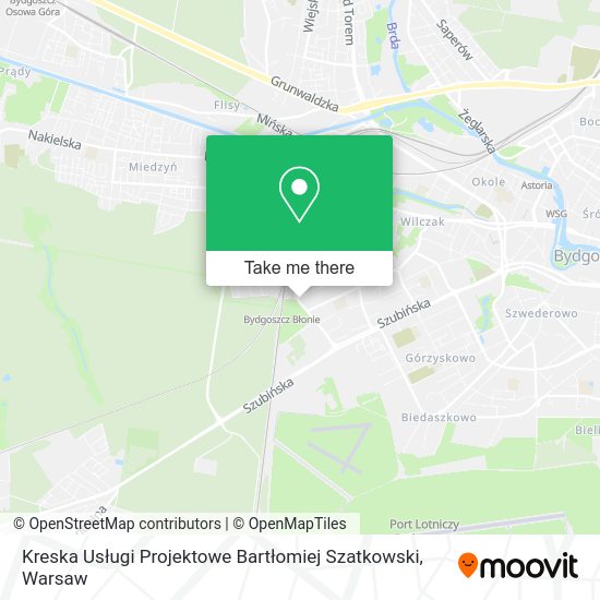 Kreska Usługi Projektowe Bartłomiej Szatkowski map