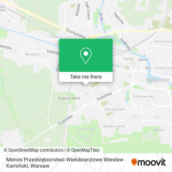 Menos Przedsiębiorstwo Wielobranżowe Wiesław Kamiński map