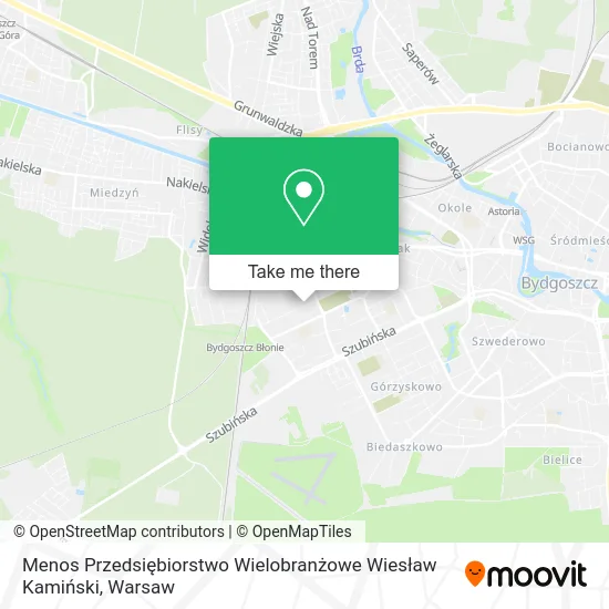 Menos Przedsiębiorstwo Wielobranżowe Wiesław Kamiński map