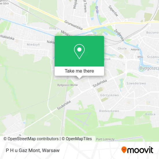 Карта P H u Gaz Mont