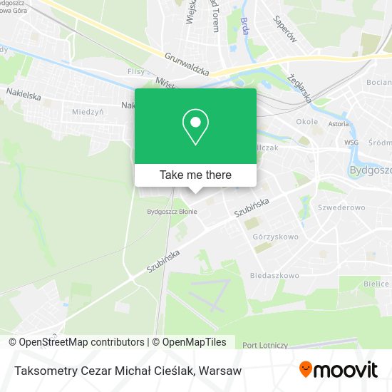 Taksometry Cezar Michał Cieślak map