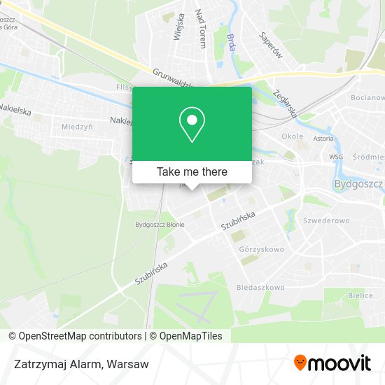 Zatrzymaj Alarm map