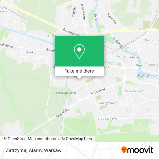Карта Zatrzymaj Alarm