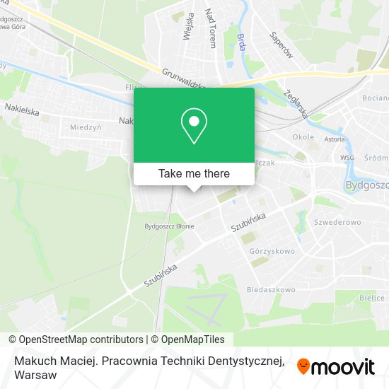 Makuch Maciej. Pracownia Techniki Dentystycznej map