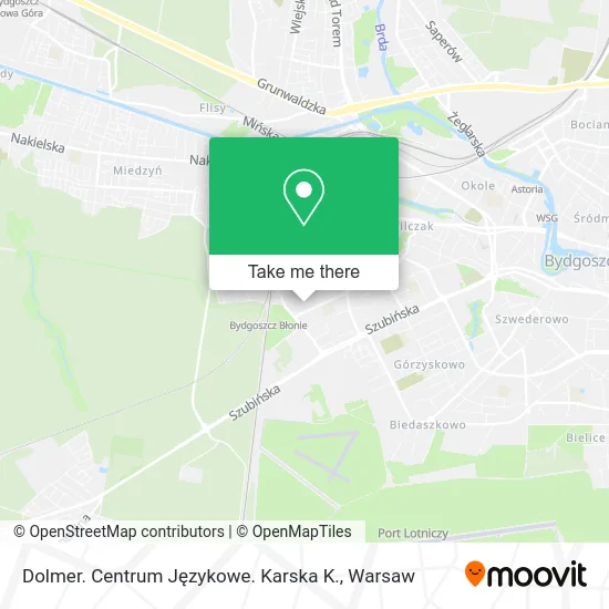 Карта Dolmer. Centrum Językowe. Karska K.