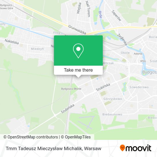 Tmm Tadeusz Mieczysław Michalik map