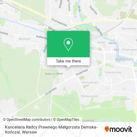 Kancelaria Radcy Prawnego Małgorzata Demska-Kończal map