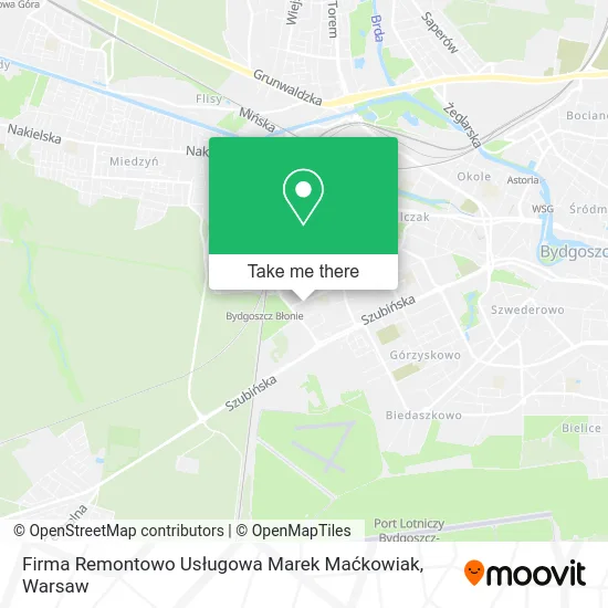 Карта Firma Remontowo Usługowa Marek Maćkowiak