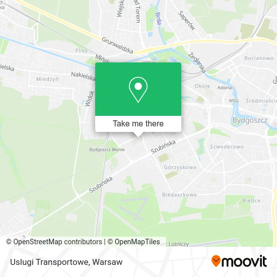 Uslugi Transportowe map