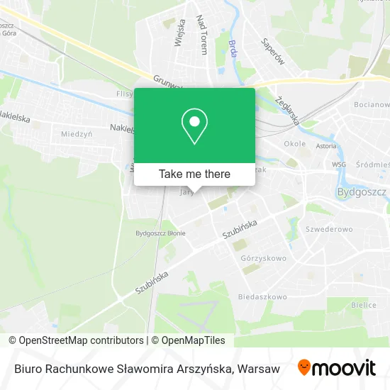 Biuro Rachunkowe Sławomira Arszyńska map
