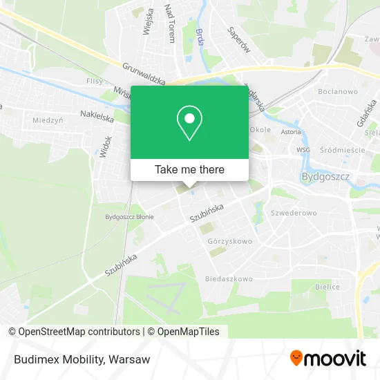 Карта Budimex Mobility