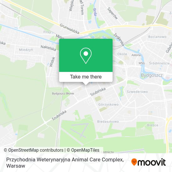 Карта Przychodnia Weterynaryjna Animal Care Complex