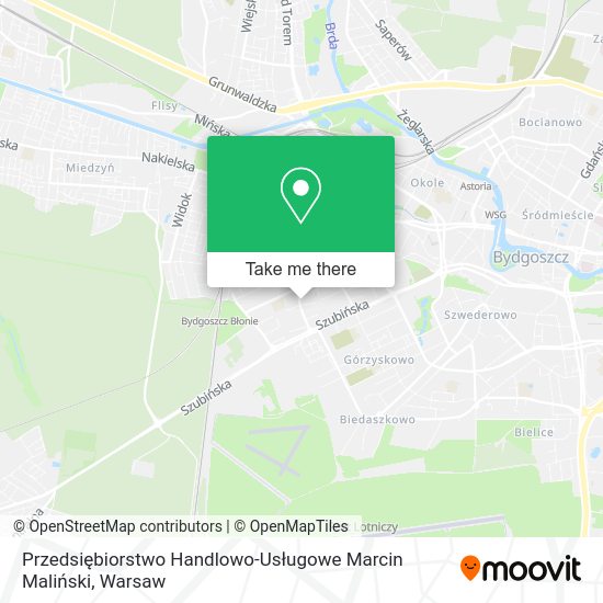 Przedsiębiorstwo Handlowo-Usługowe Marcin Maliński map