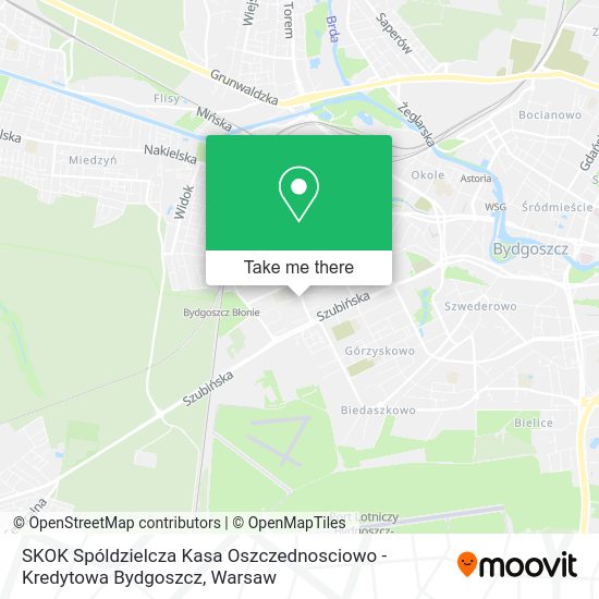 Карта SKOK Spóldzielcza Kasa Oszczednosciowo - Kredytowa Bydgoszcz