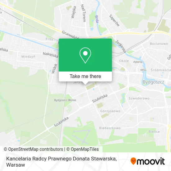 Kancelaria Radcy Prawnego Donata Stawarska map