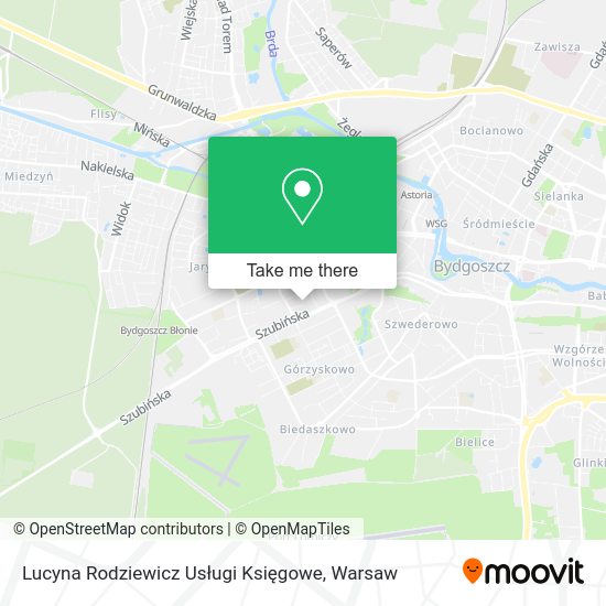 Lucyna Rodziewicz Usługi Księgowe map