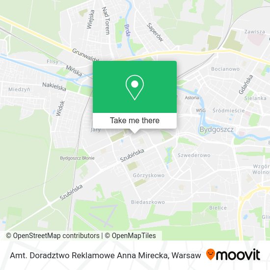 Amt. Doradztwo Reklamowe Anna Mirecka map