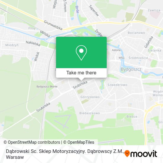 Dąbrowski Sc. Sklep Motoryzacyjny. Dąbrowscy Z.M. map