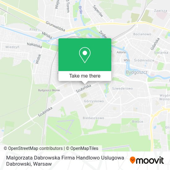 Malgorzata Dabrowska Firma Handlowo Uslugowa Dabrowski map