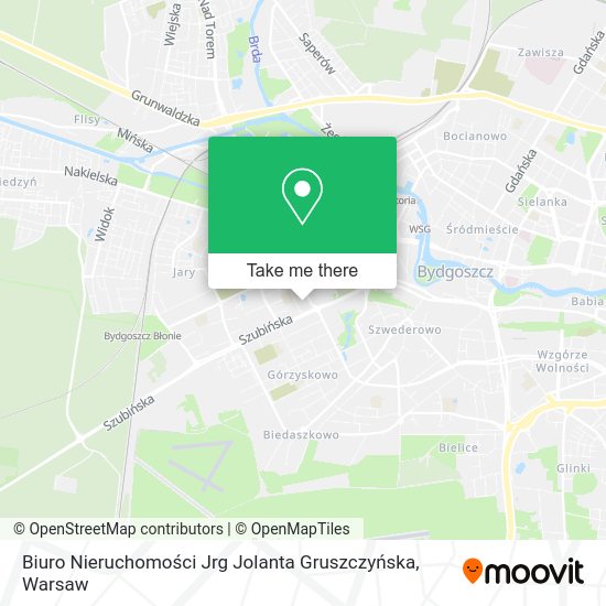 Biuro Nieruchomości Jrg Jolanta Gruszczyńska map