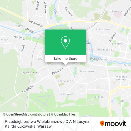 Przedsiębiorstwo Wielobranżowe C A N Lucyna Kalitta Łukowska map