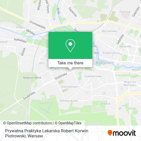 Prywatna Praktyka Lekarska Robert Korwin Piotrowski map