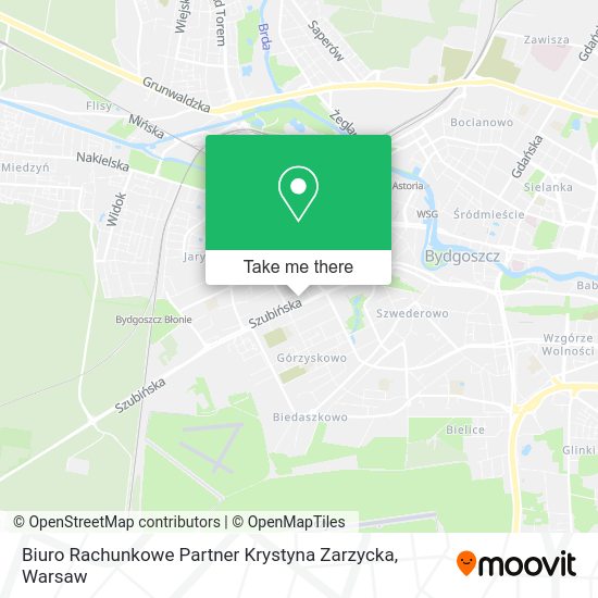 Biuro Rachunkowe Partner Krystyna Zarzycka map