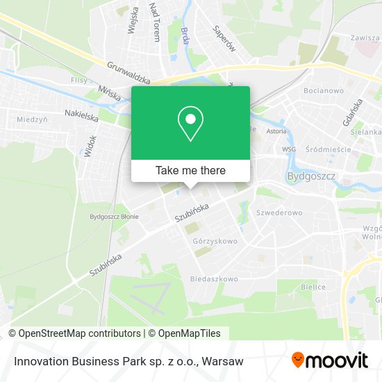 Innovation Business Park sp. z o.o. map