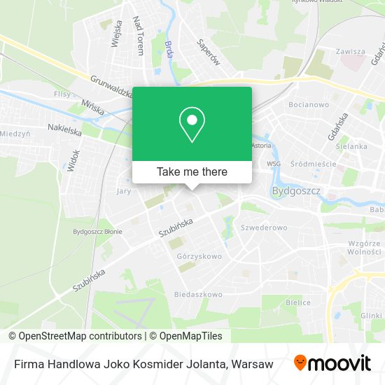 Firma Handlowa Joko Kosmider Jolanta map