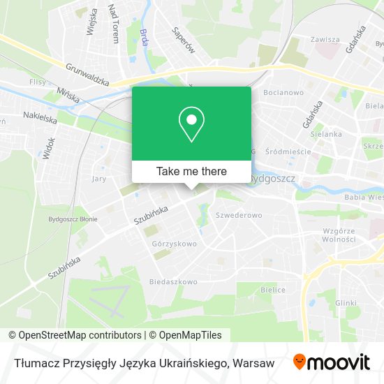 Tłumacz Przysięgły Języka Ukraińskiego map