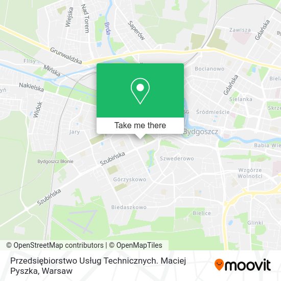 Przedsiębiorstwo Usług Technicznych. Maciej Pyszka map