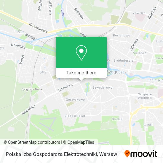 Polska Izba Gospodarcza Elektrotechniki map