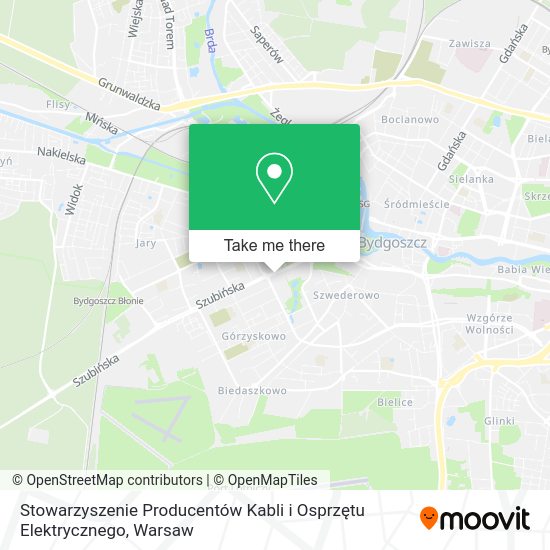 Stowarzyszenie Producentów Kabli i Osprzętu Elektrycznego map