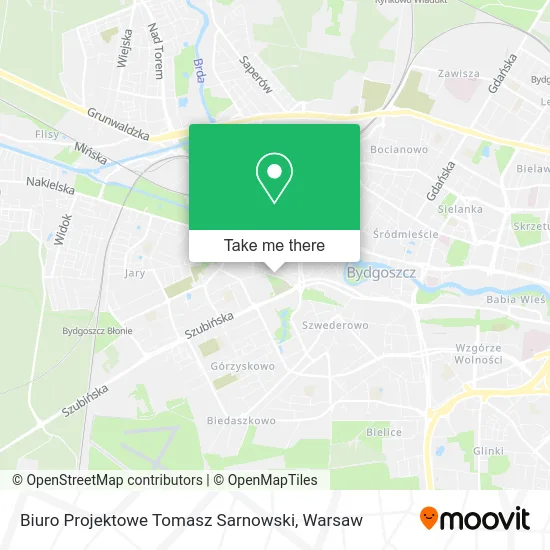 Карта Biuro Projektowe Tomasz Sarnowski