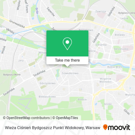 Wieża Ciśnień Bydgoszcz Punkt Widokowy map