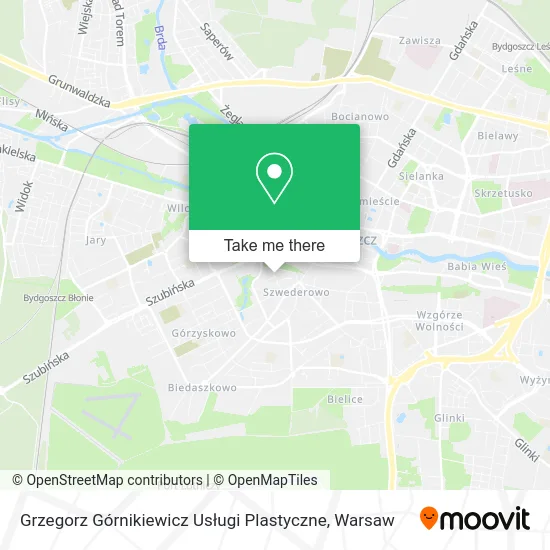Grzegorz Górnikiewicz Usługi Plastyczne map
