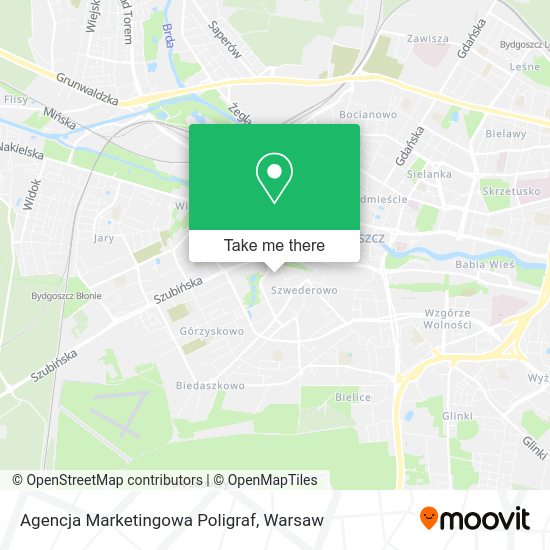 Карта Agencja Marketingowa Poligraf