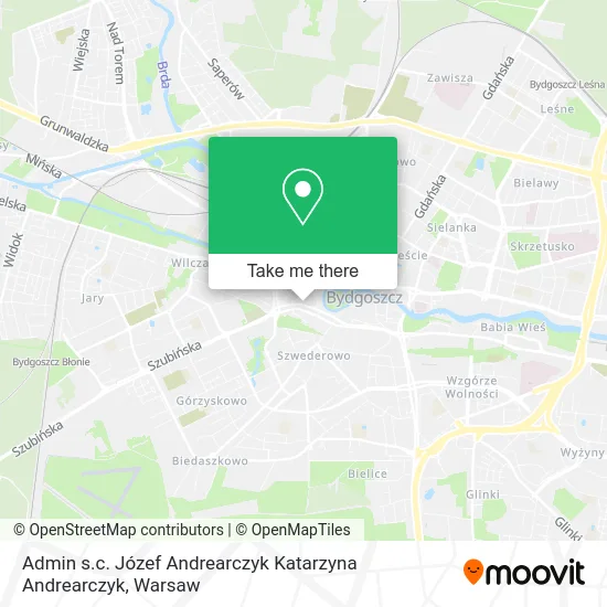 Карта Admin s.c. Józef Andrearczyk Katarzyna Andrearczyk